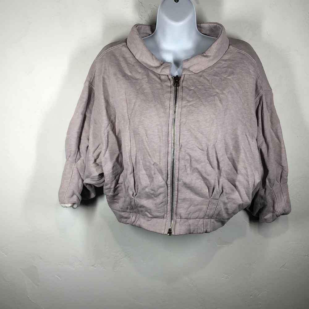 Marc Jacobs light purple crop jacket size medium